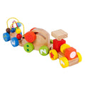 - Houten Trein met Activiteiten Wagons 3dlg.
