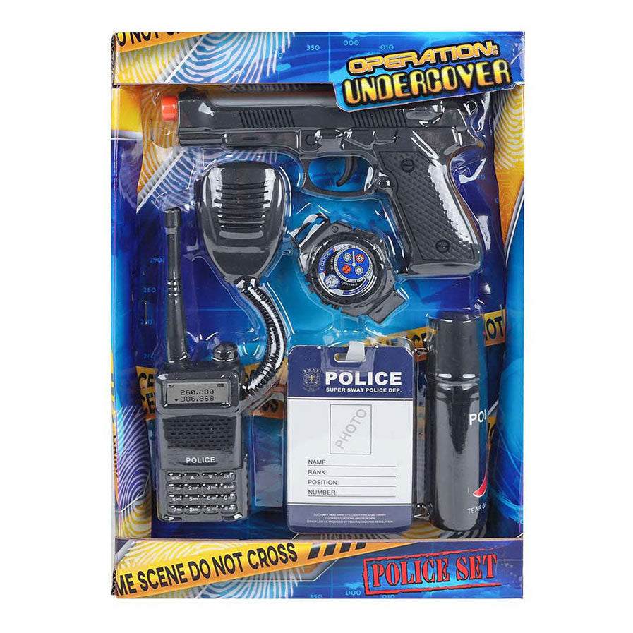 VAN MANEN - VAN MANEN Politie speelset met pistool 5dlg.