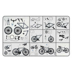 Racefiets die-cast bouwpakket, 19,5cm
