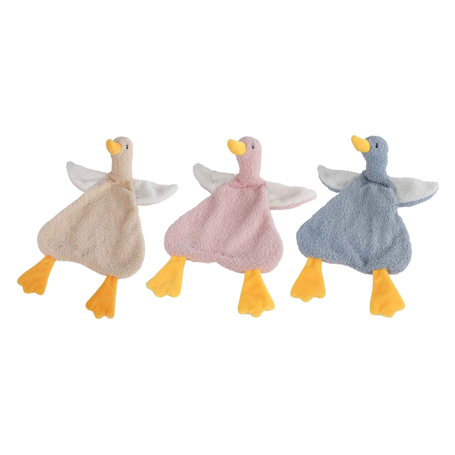 Mini Club - Mini Club knuffeldoek pluche eend 40cm