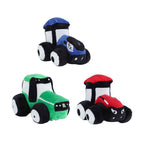 Kids globe pluche tractor, 13cm
