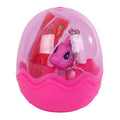 - Unicorn Sleutelhanger in Ei met Stickers set van 12 stuks