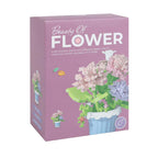 Bloemen bouwset plant in pot