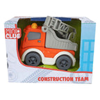 Mini club bouwvoertuig free wheel, 8cm
