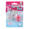 - Glamour Lipgloss Ring en 10 Paar Oorring Stickers