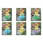 Dinoworld skelet met dinoslijm 6 figuren 4ass kleur 10cm