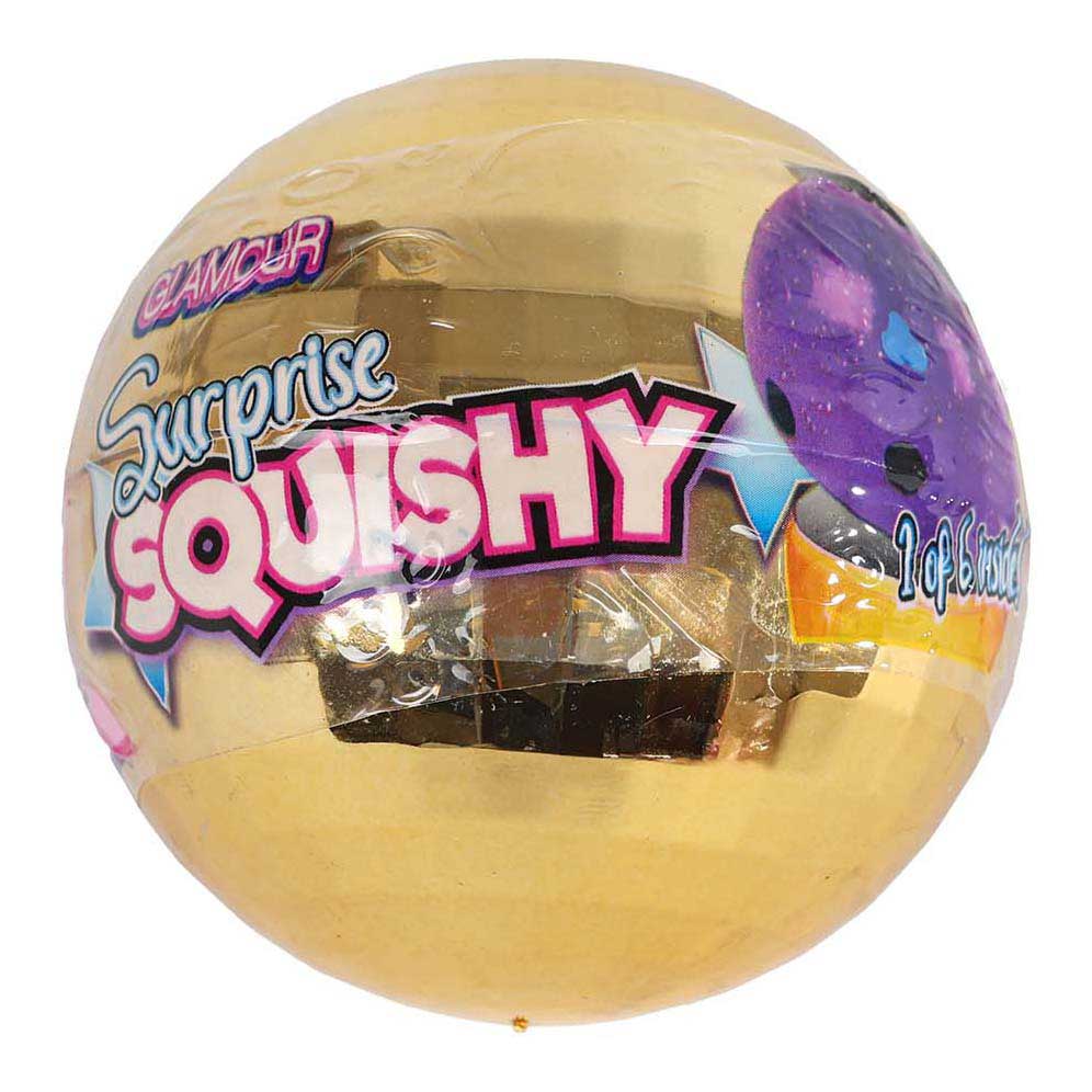 - Glamour Surprise Glitterbal met Verrassings Squishy