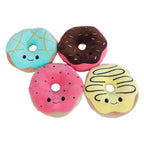 Van manen fluffy menu pluche met 4 donuts - 40cm