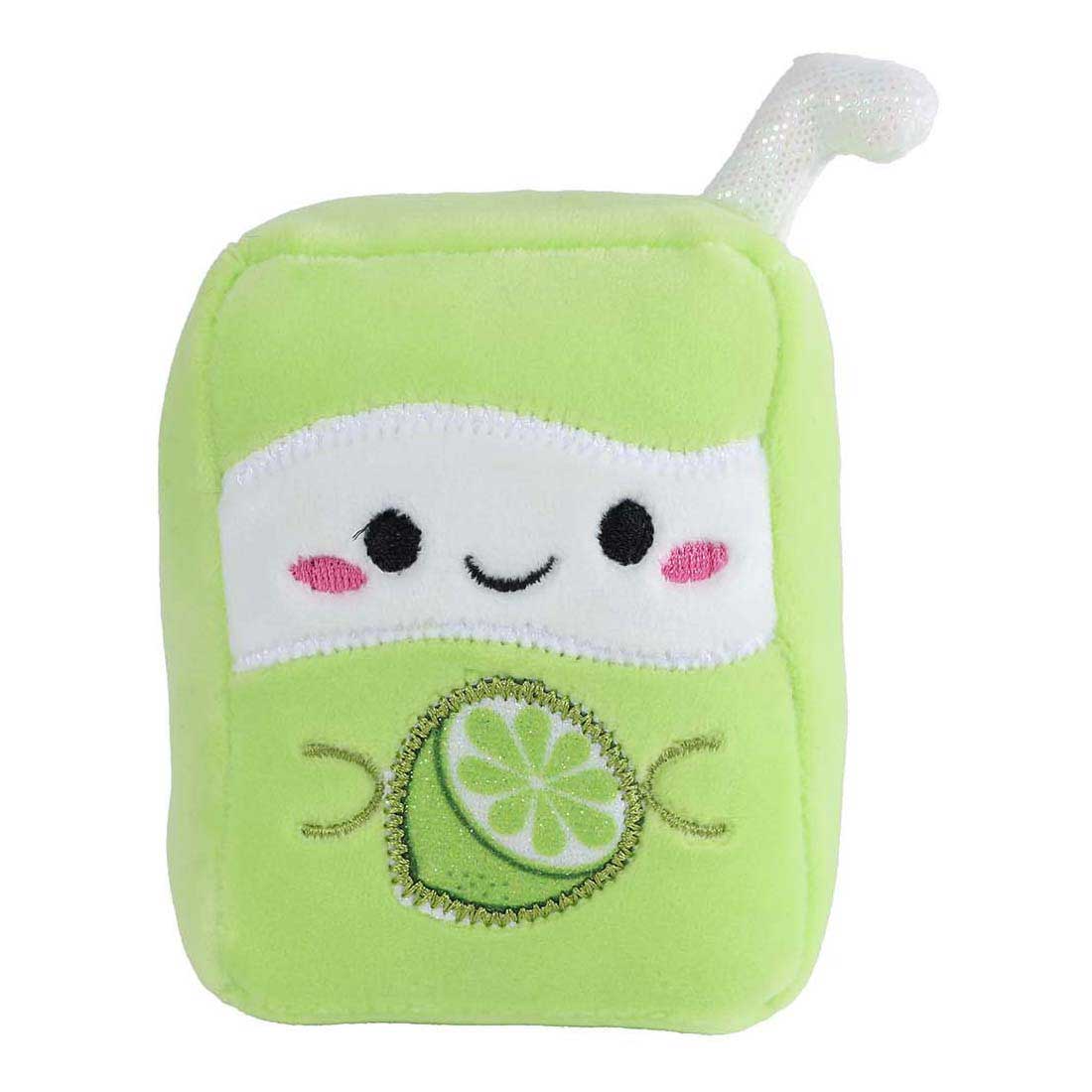Fluffy menu pluche drankje 9-13cm