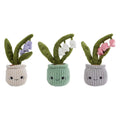 Take me home plant pluche sneeuwklokje l - 24cm
