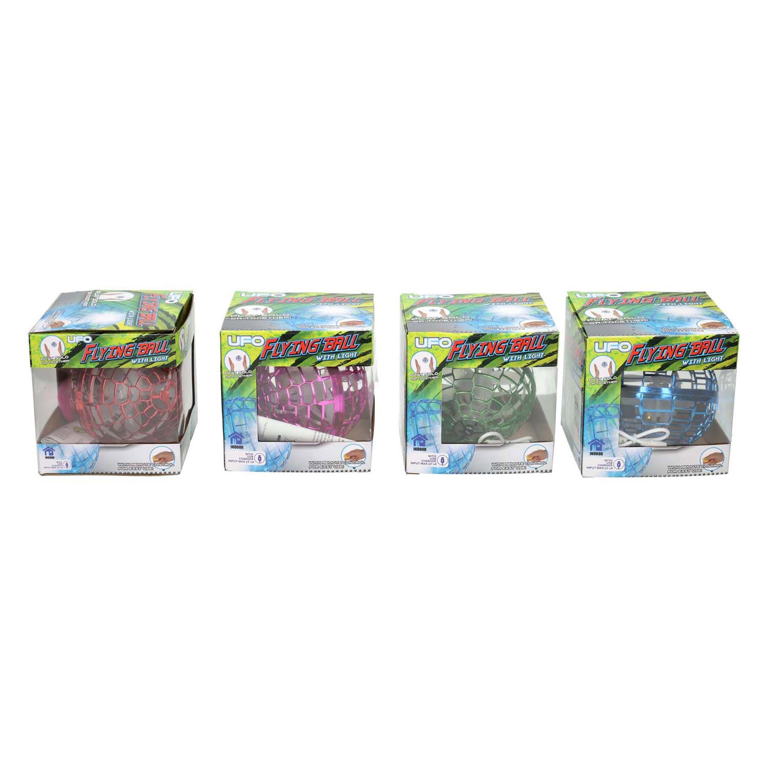 Ufo flying bal met licht usb