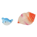Destination deep schelp met groeiende zeedieren