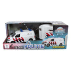 Kids GLOBE - Kids GLOBE vw transporter politie met cheval liberte paardentrailer