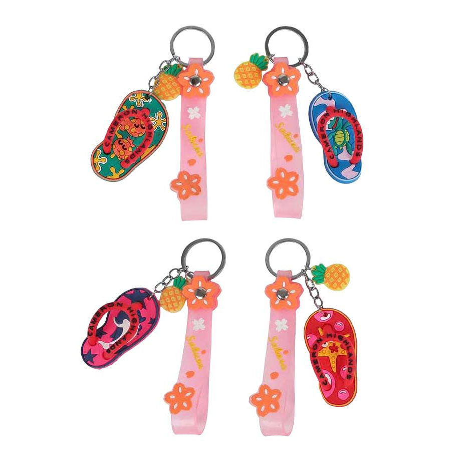 - Sleutelhanger Strand Plezier Teenslipper