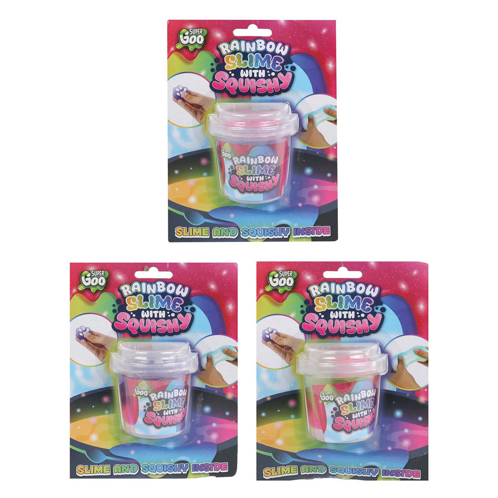 Ty - Ty Super goo regenboog put met squishy - 90gr.