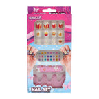 - Glamour Kunstnageltjes met Diamantjes - 12 stuks
