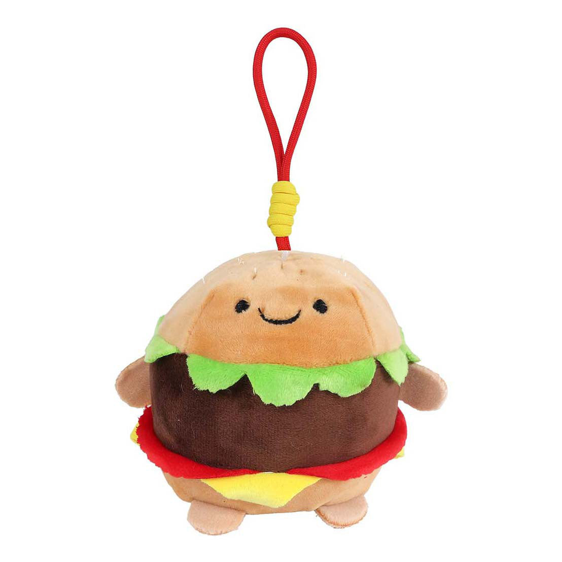 - Fluffy Menu Fastfood Sleutelhanger Pluche - 9-12cm