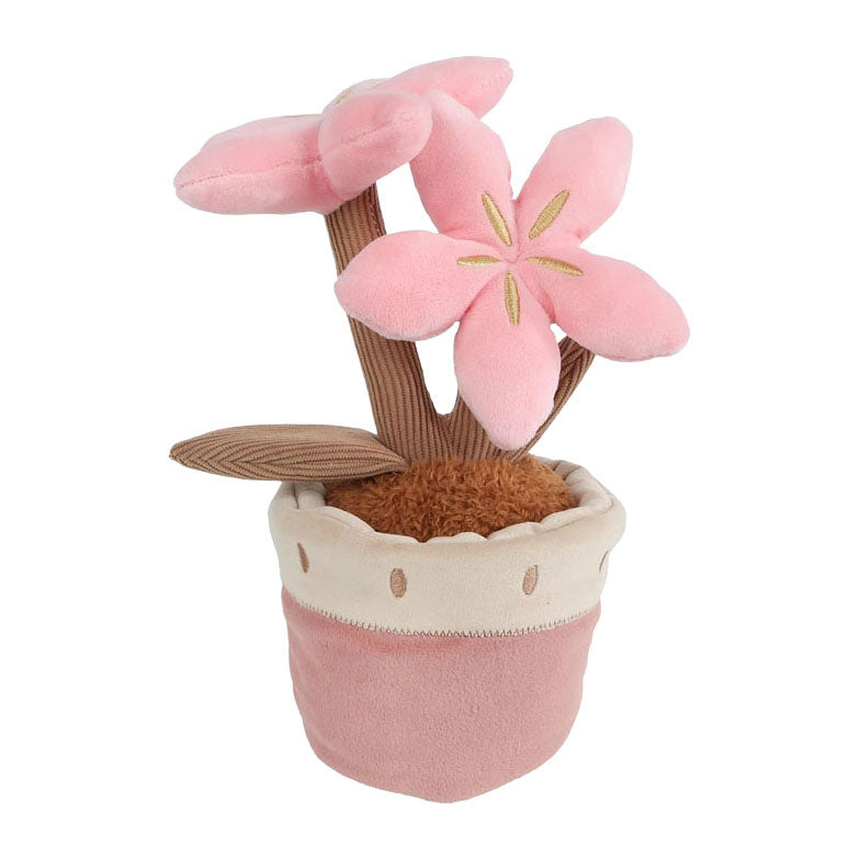 Take Me Home - Take Me Home plant pluche met 2 bloemen l - 24cm