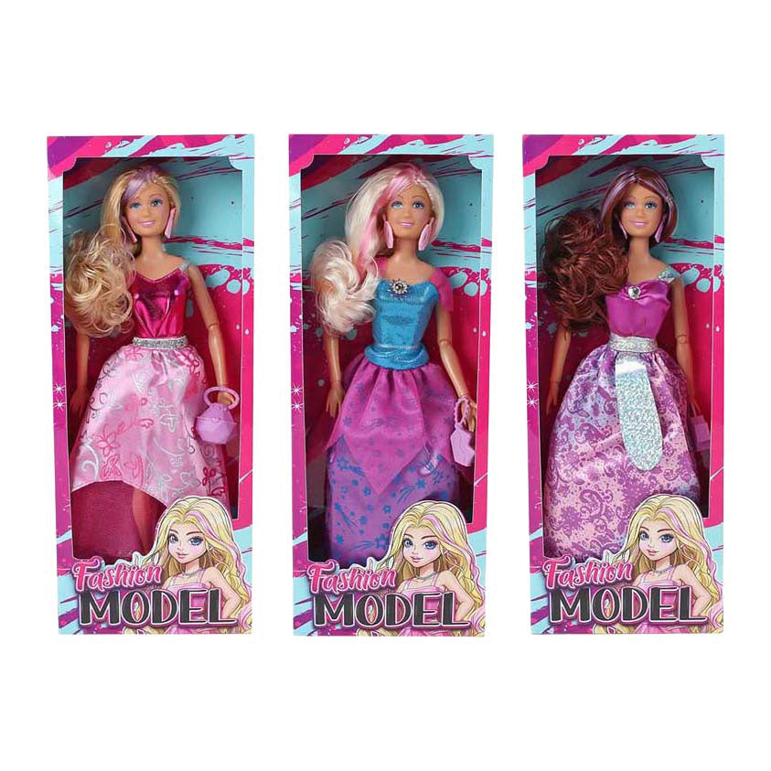 - Fashion Model Pop met Avondjurk