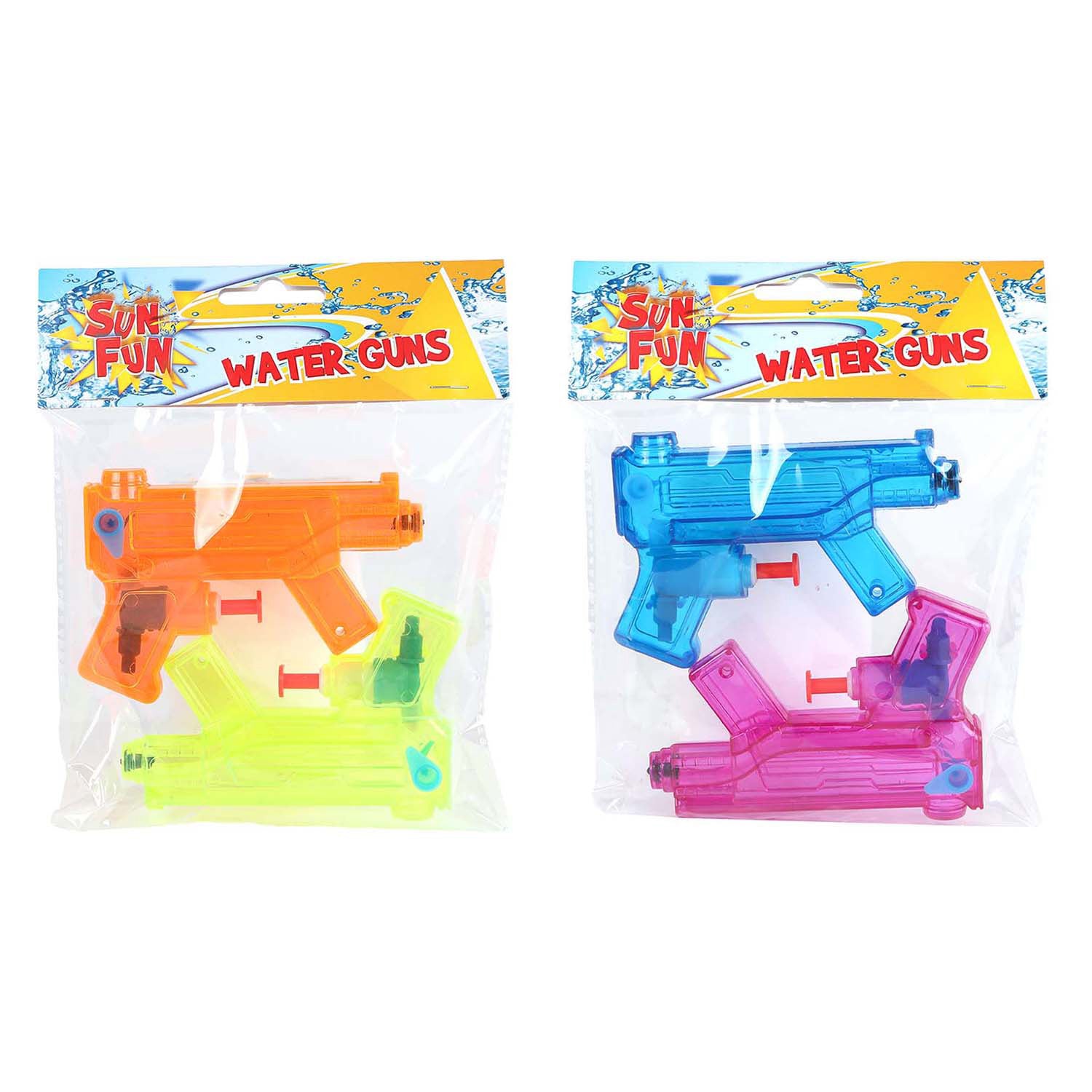Sun Fun - Sun Fun waterpistolen - 2st.
