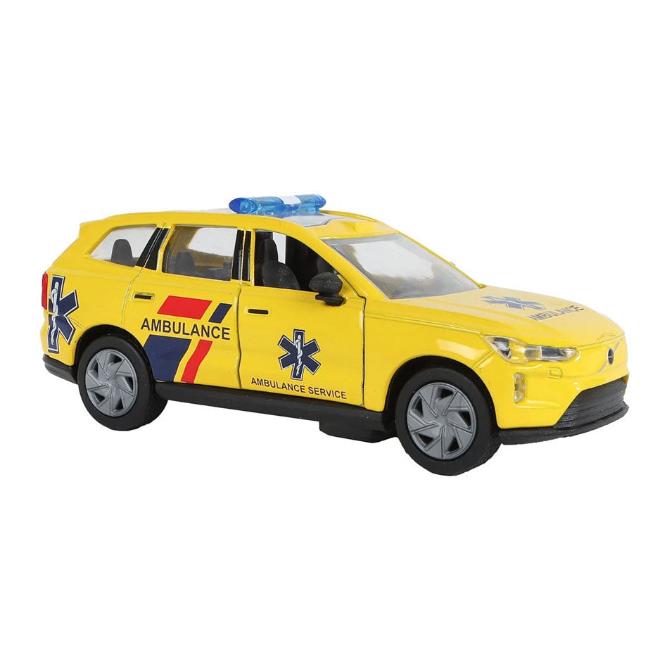 Kids Globe - ambulance volvo ex90 nl die cast met licht en geluid