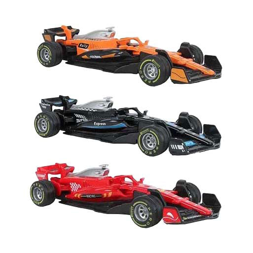 2-Play - 2- formula race auto die cast- 13cm
