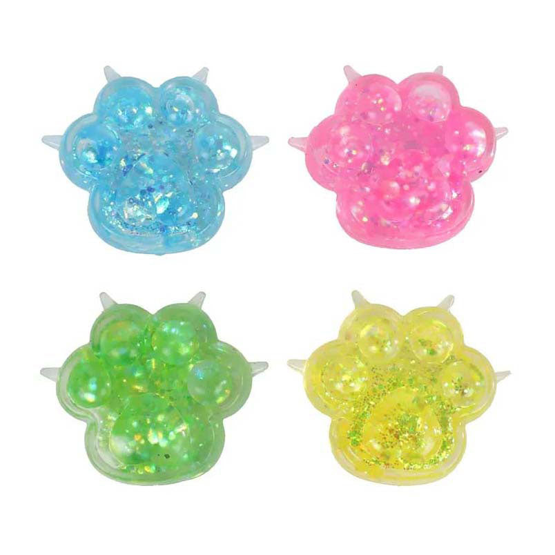 - Glamour Squishy Sugar Mini Kattenpootjes - 4 stuks