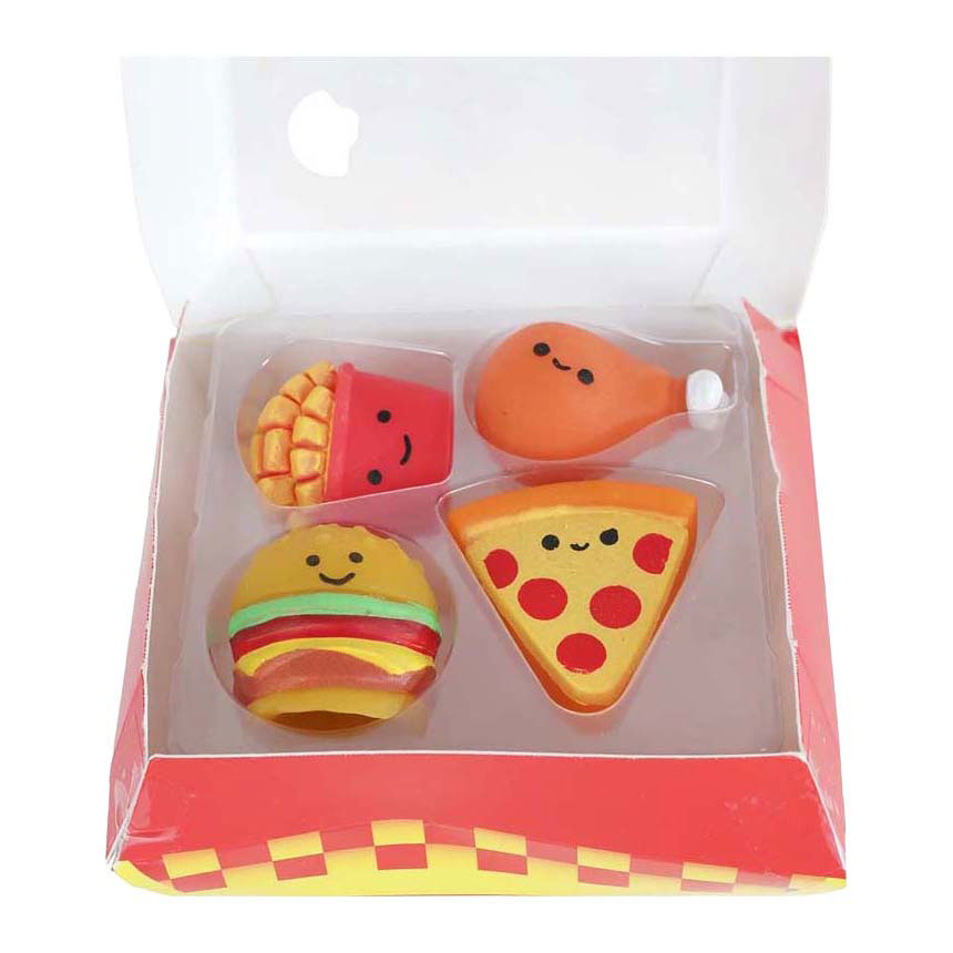 - Take Away Squishy Fast Food - 4 stuks