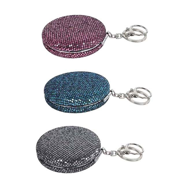 - Glamour spiegeltje diamantjes 3ass 75cm