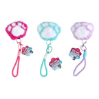 - Glamour Fluffy Sleutelhanger Kattenpootje