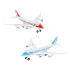 2-play - 2-play metalen vliegtuig pull back - 16 cm