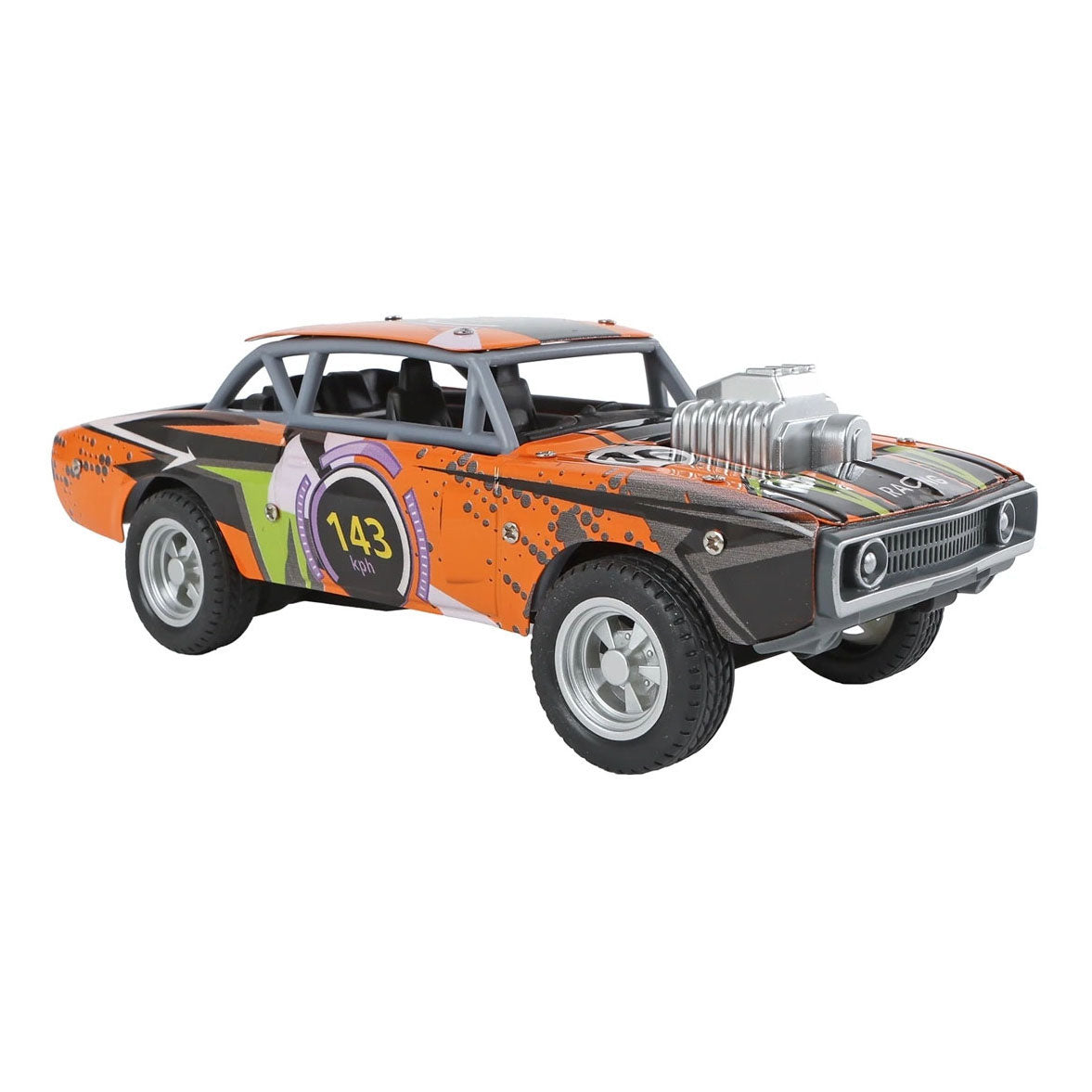 - Roadblasters Muscle Car Oranje - 20 cm
