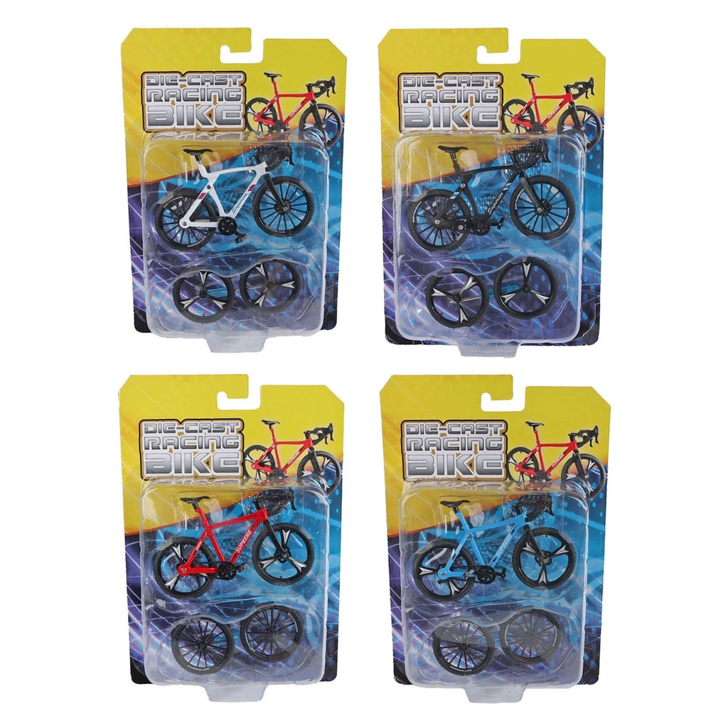 - Metalen Racefiets met Reservewielen - 10cm