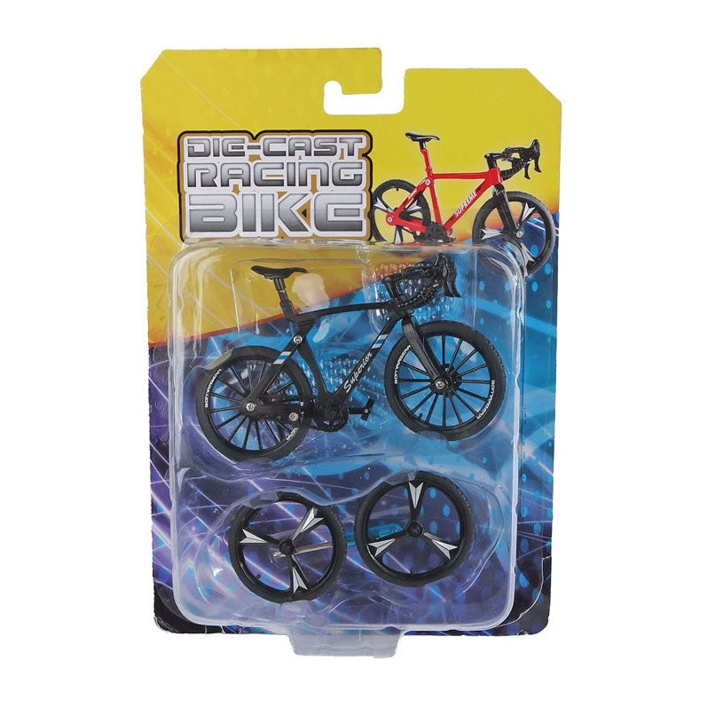 - Metalen Racefiets met Reservewielen - 10cm