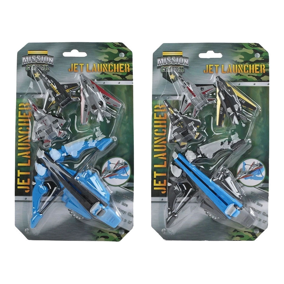 - Mission Control Lanceerset met 3 Vliegtuigjes - 13cm