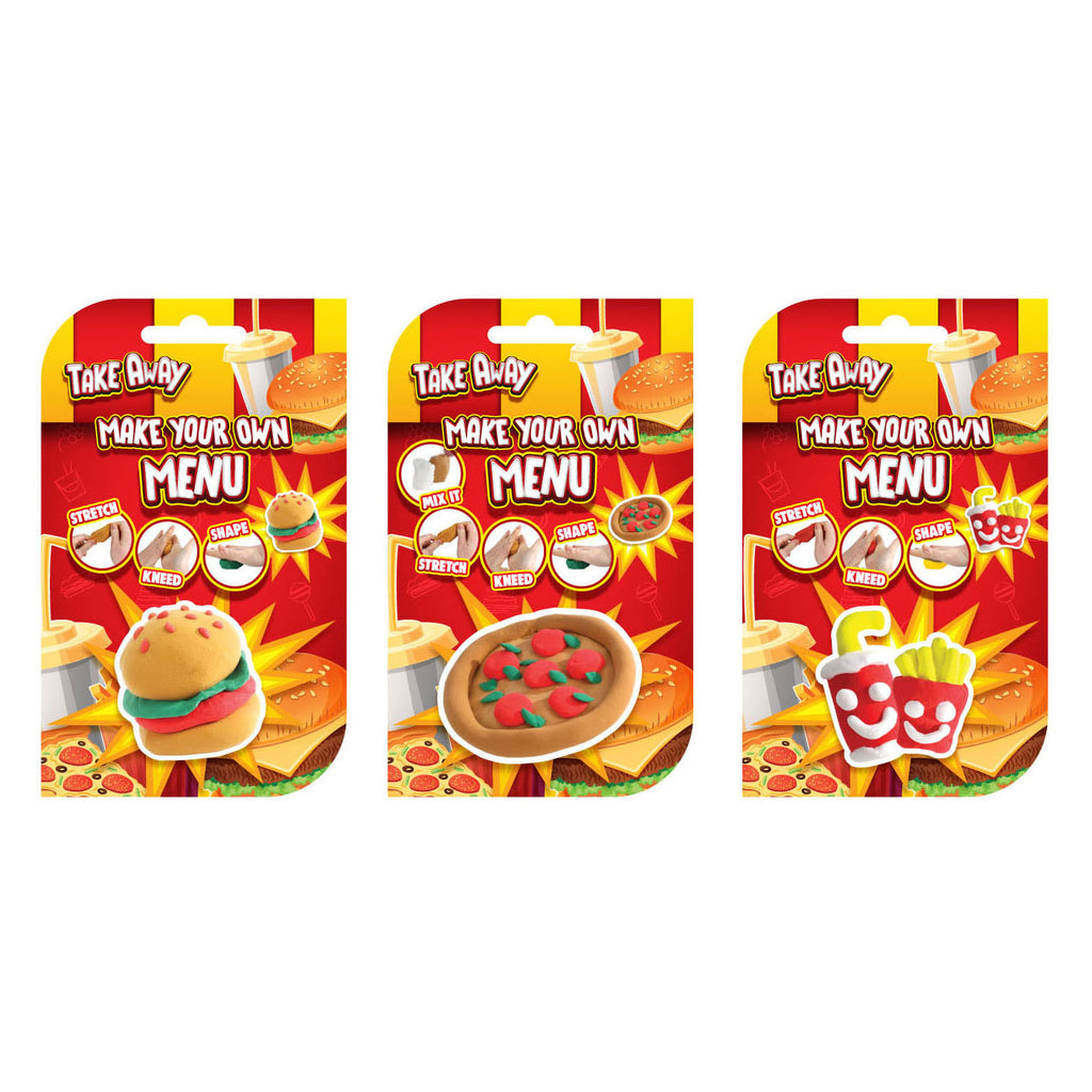 - Take Away Maak Je Eigen Fastfoodfiguren