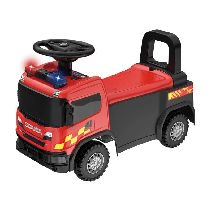 - Scania Brandweer Loopauto met Geluid - 605 cm