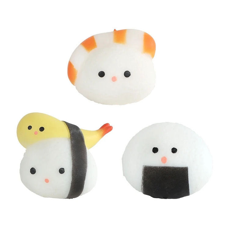 - Kawaii squishy sushi vriendje in take away doosje 5cm