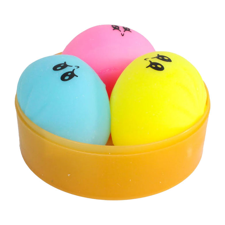 Kawaii fidget foam dumplings in stoommand 5cm - 3st.