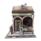 - Woodworks Houten Bouwpakket Book Store met Licht - 161dlg.