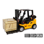 2-play die-cast vorkheftruck met licht en geluid, 14cm