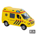 Kids globe ambulance nl die cast pullback-action 8cm