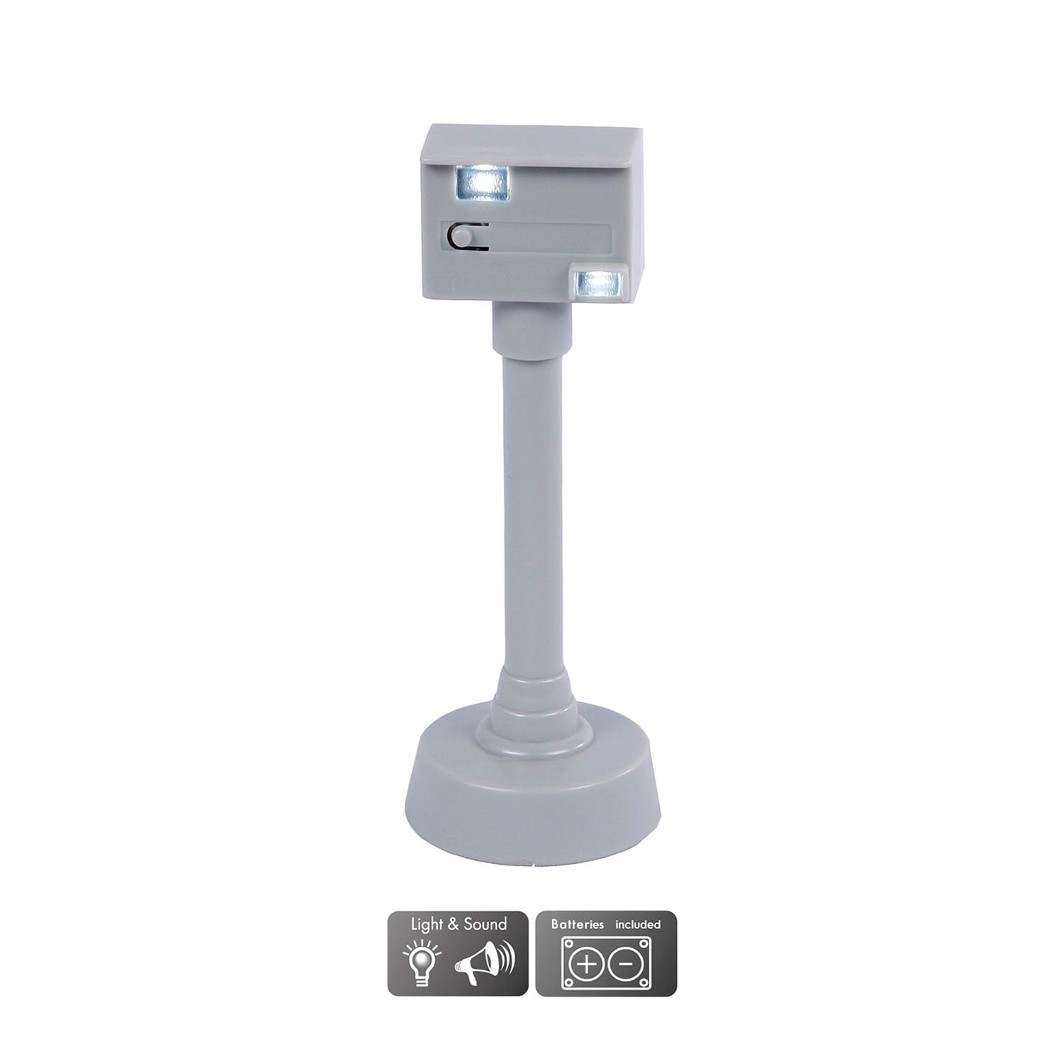 Kids globe flitspaal met licht en geluid, 12cm