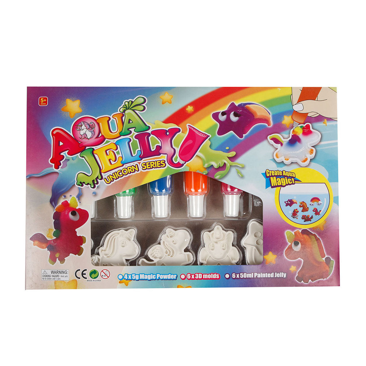 - Eenhoorn 3D Aqua Gel Figuren Maken Set