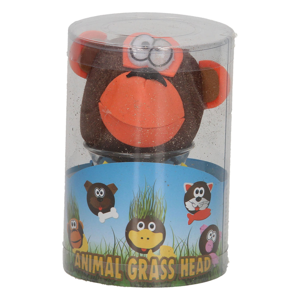 Toys Amsterdam - Toys Amsterdam grasvriendjes varken junior 125 cm vilt bruin