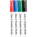 Creativ Company - Creativ Company Https://www.cchobby.nl/glas-porseleinstiften-lijndikte-1-2-mm-semi-dekkend-zwart-blauw-groen-rood-4-stuk-1-doos