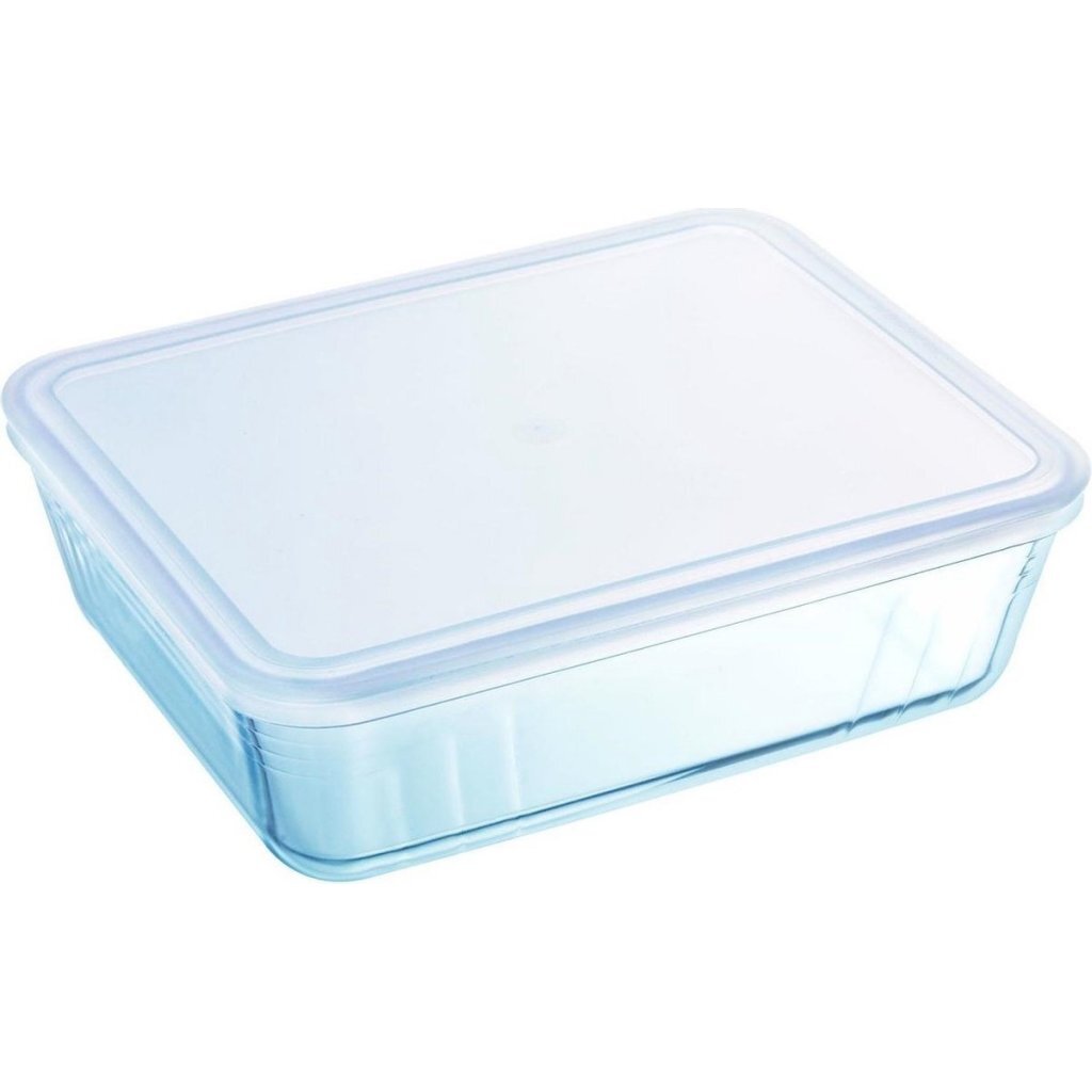 PYREX - PYREX cook & freeze glazen ovenschaal + deksel 4l transparant