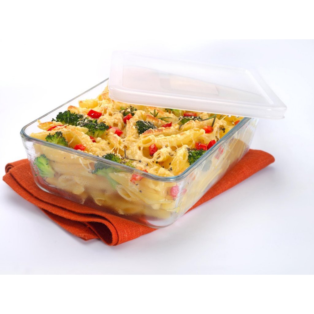 PYREX - PYREX cook & freeze glazen ovenschaal + deksel 4l transparant