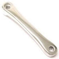 Hulzebos Cycle Parts B.V. - Hulzebos Cycle Parts B.V. Linker crank 152 mm. alu. zilver