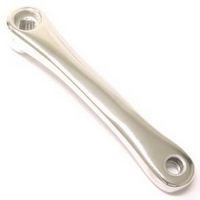 Hulzebos Cycle Parts B.V. - Hulzebos Cycle Parts B.V. Linker crank 152 mm. alu. zilver